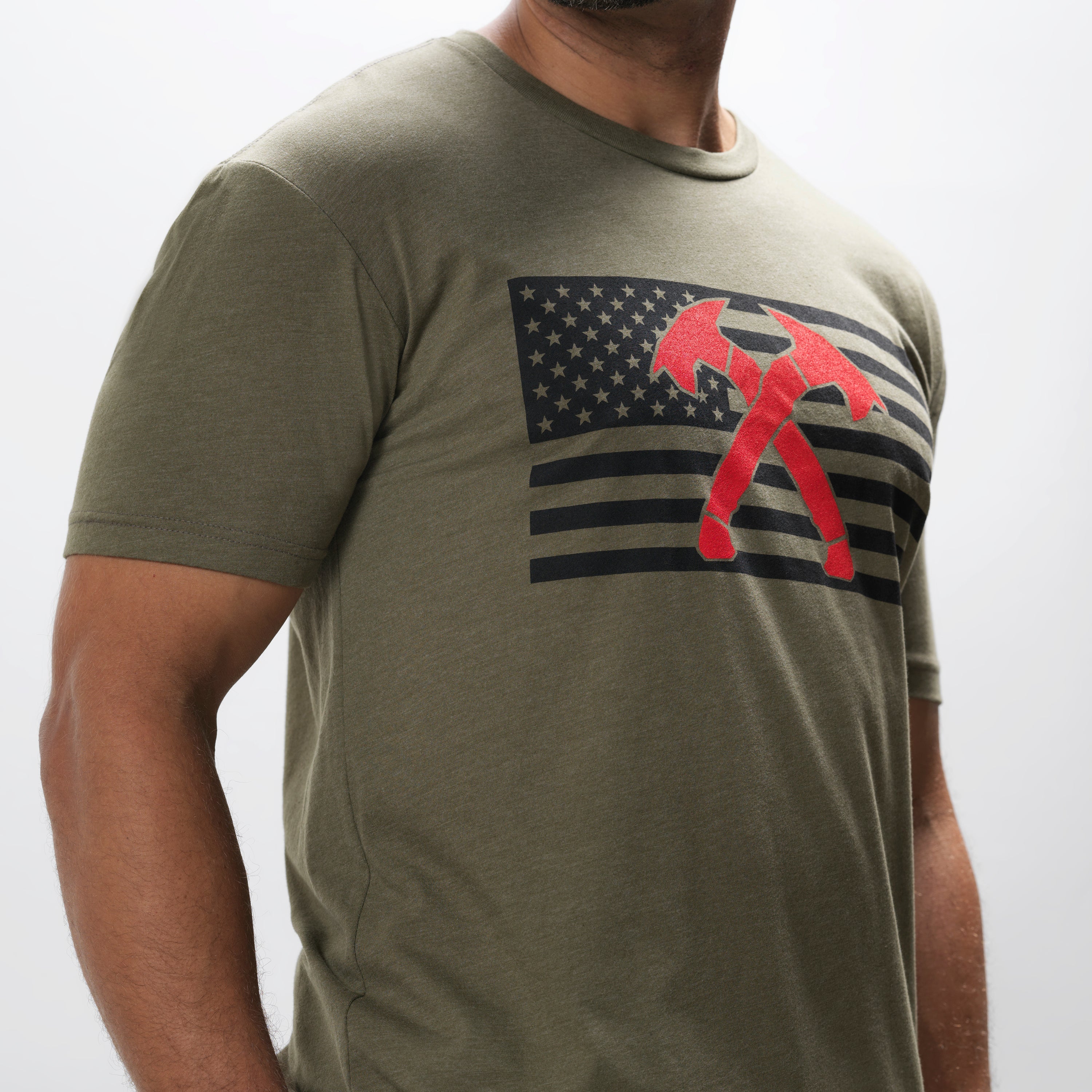 Under Armour® Freedom Flag T-Shirt - Men's T-Shirts in Red