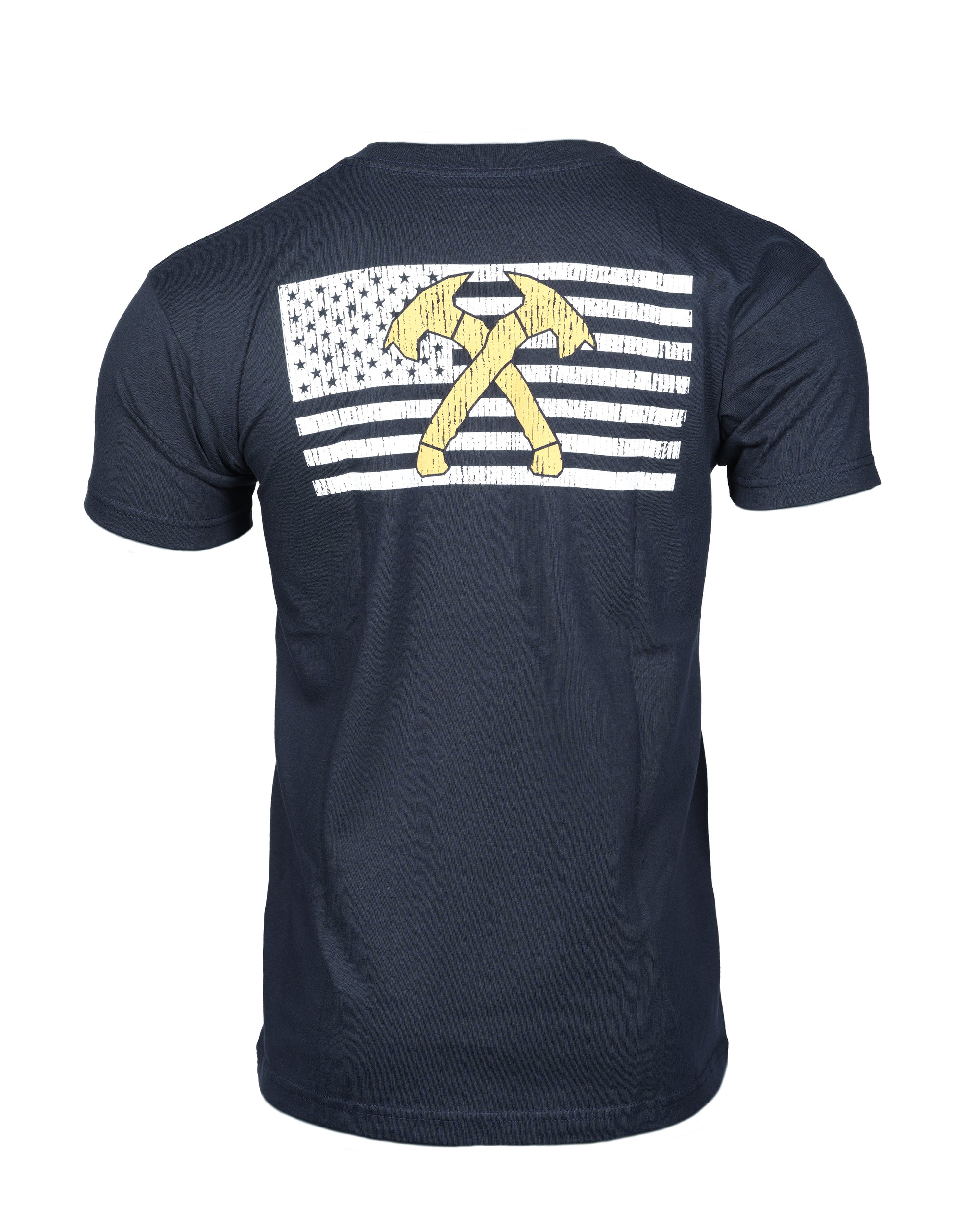 Premium Bone Frog Crossed Hawks Flag Tee