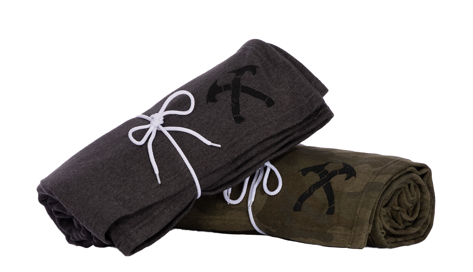 Crossed Hawks Stadium Blankets