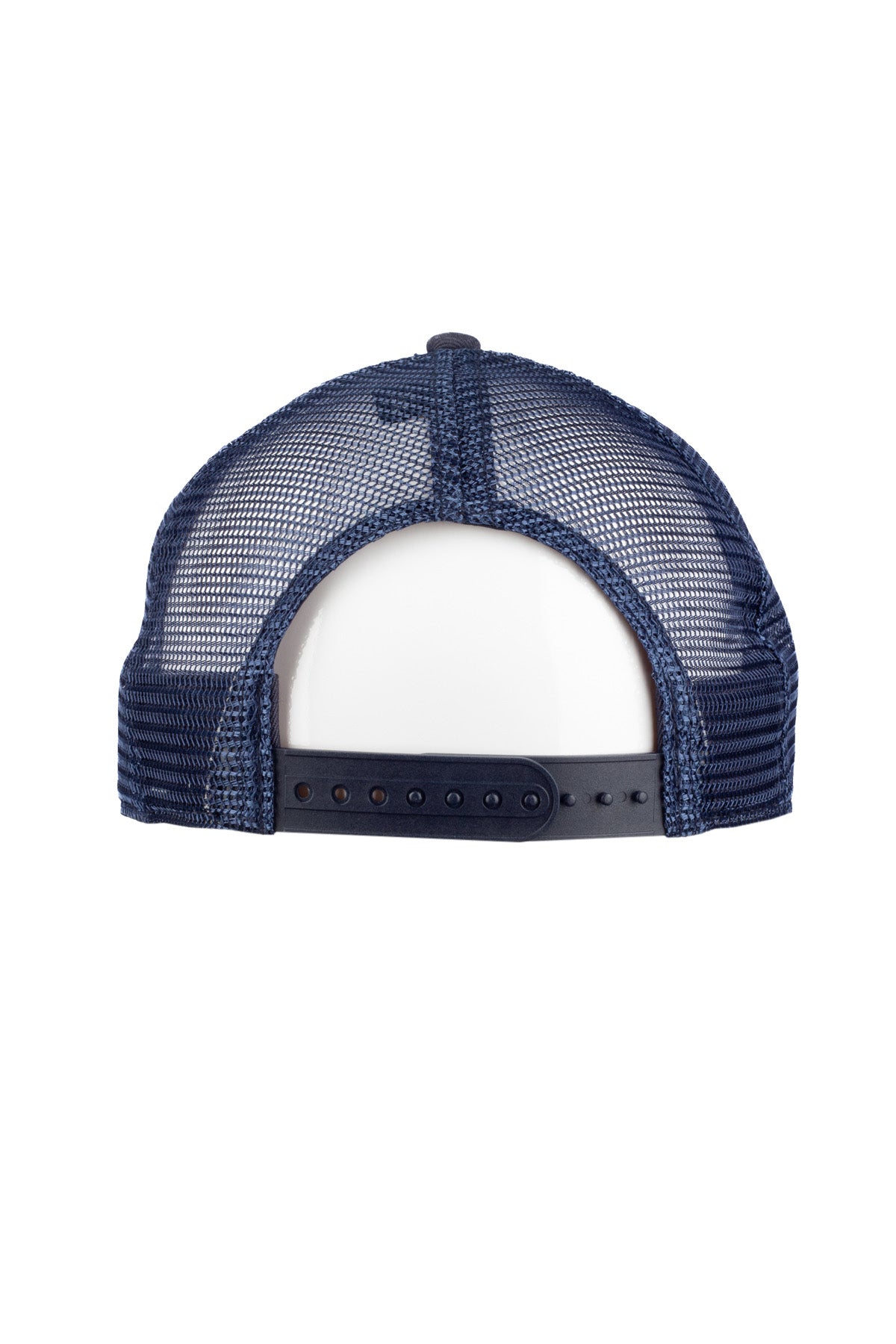 Navy Crossed Hawks Patch Trucker Hat
