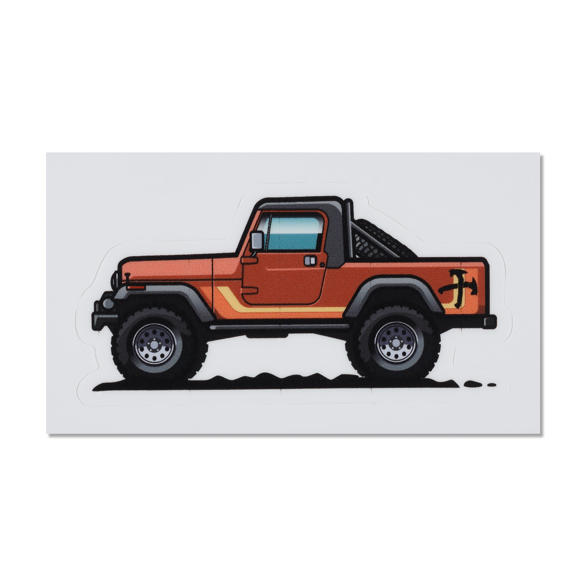 Jeep Scrambler Sticker