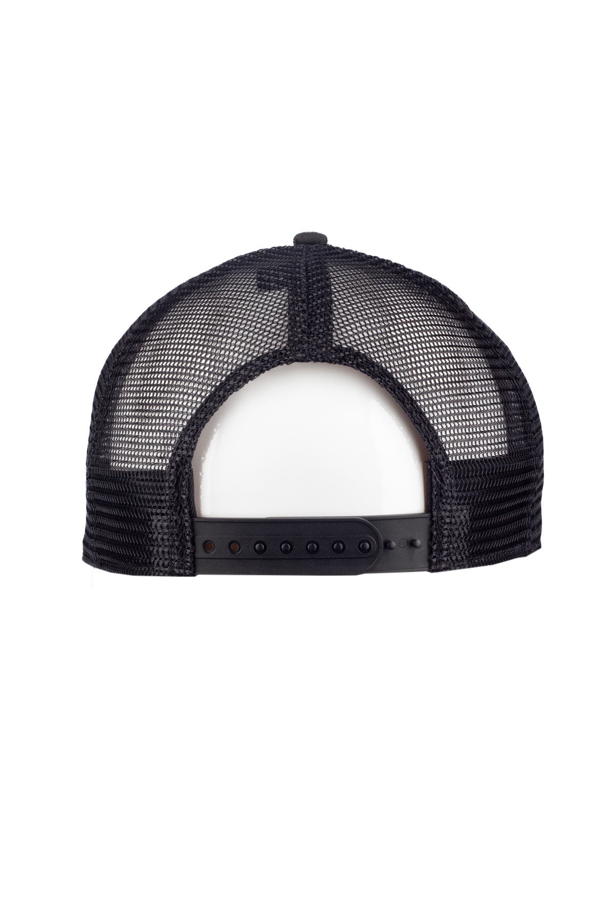 Black Camo Crossed Hawks Patch Trucker Hat