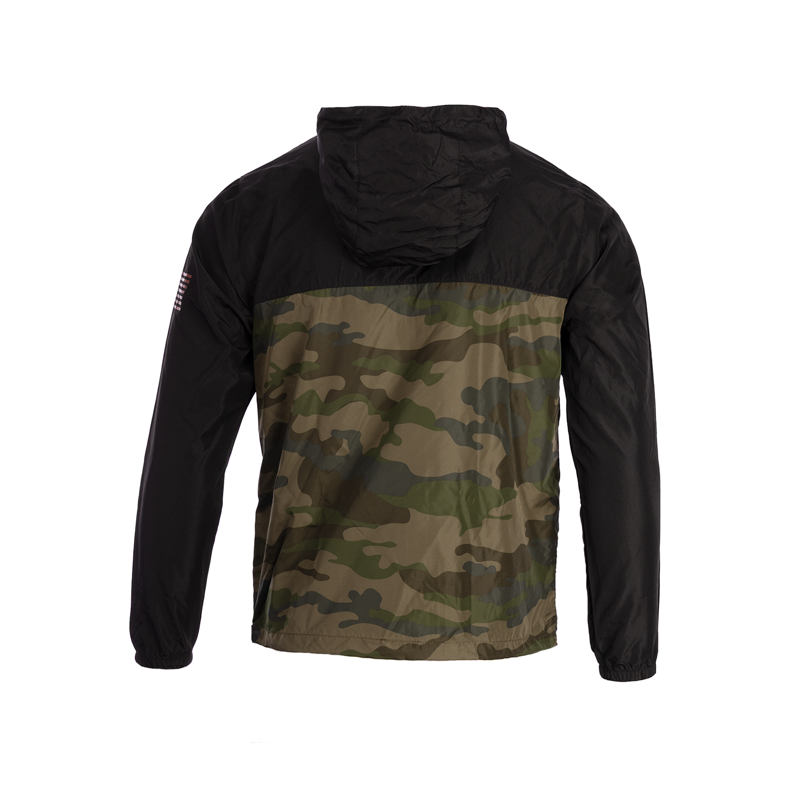 Crossed Hawks Camo Windbreaker