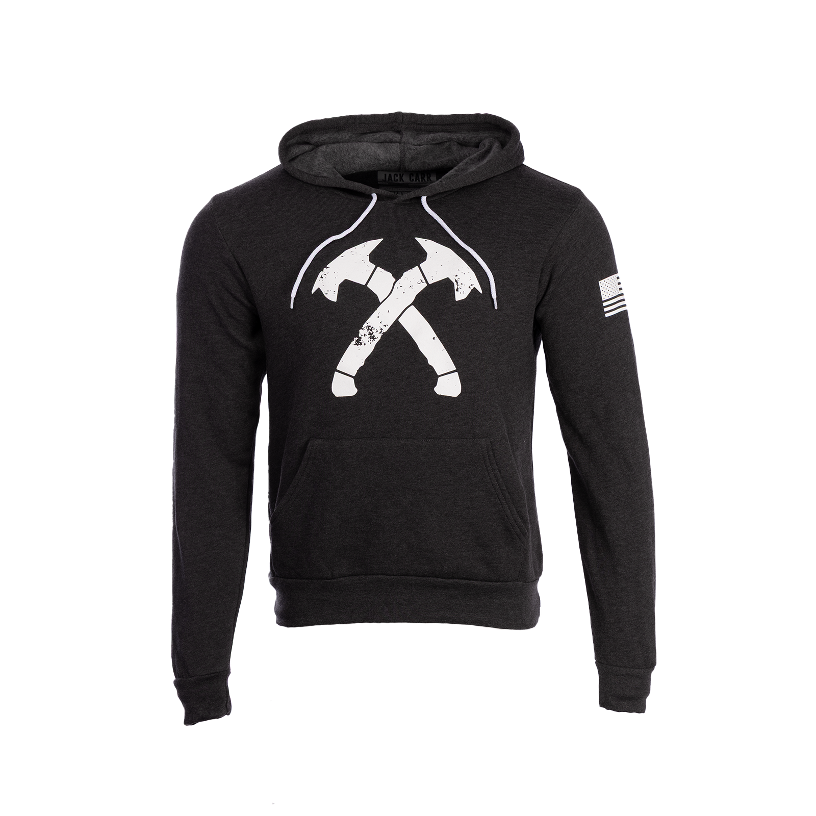 Original Crossed Hawks Dark Heather Hoodie