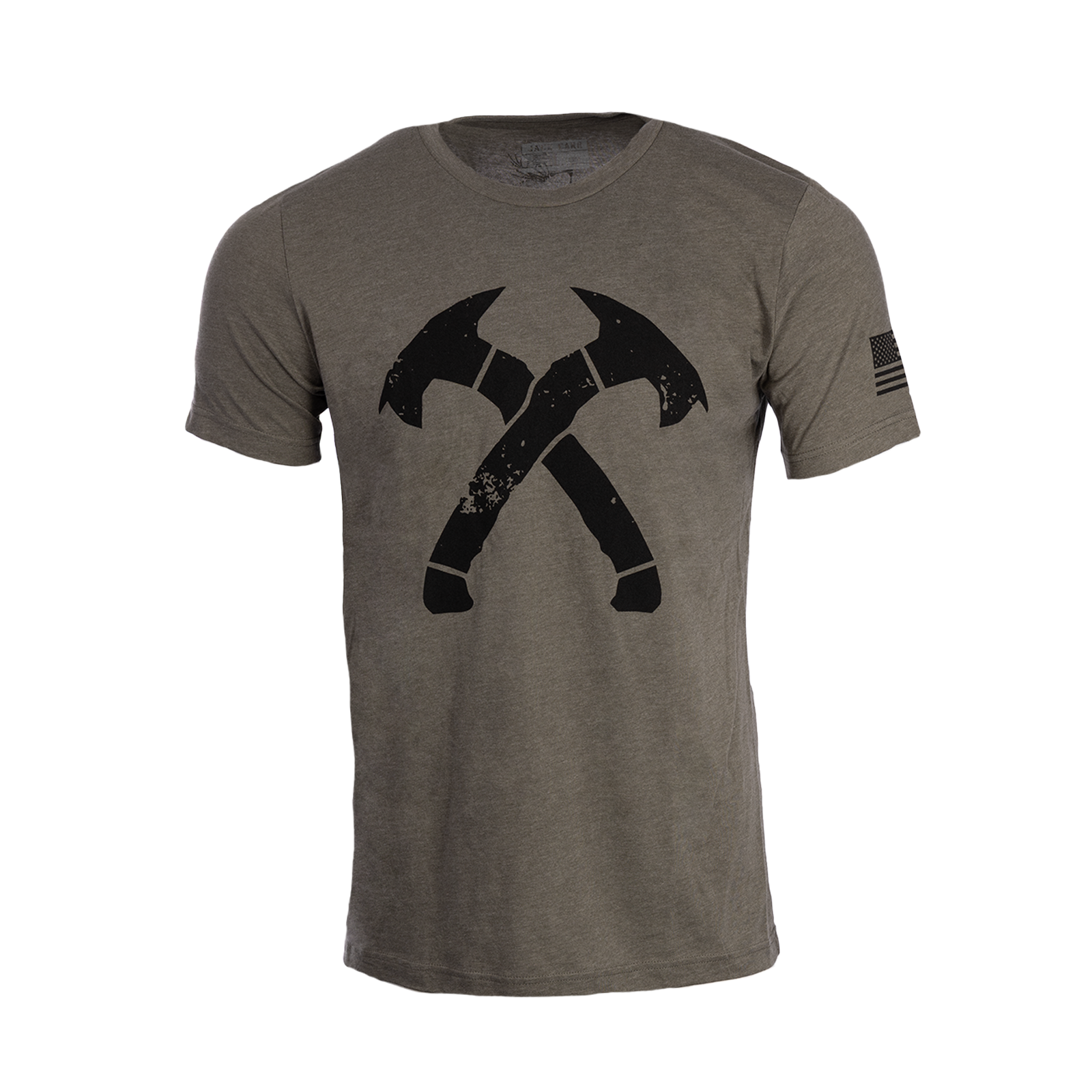 Crossed Hawks Distressed Tee