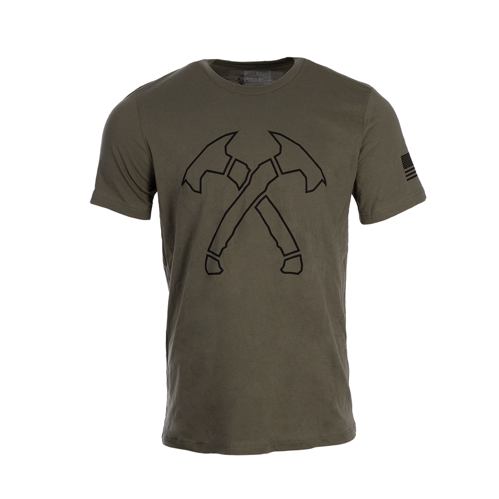 Crossed Hawks Outline Tee