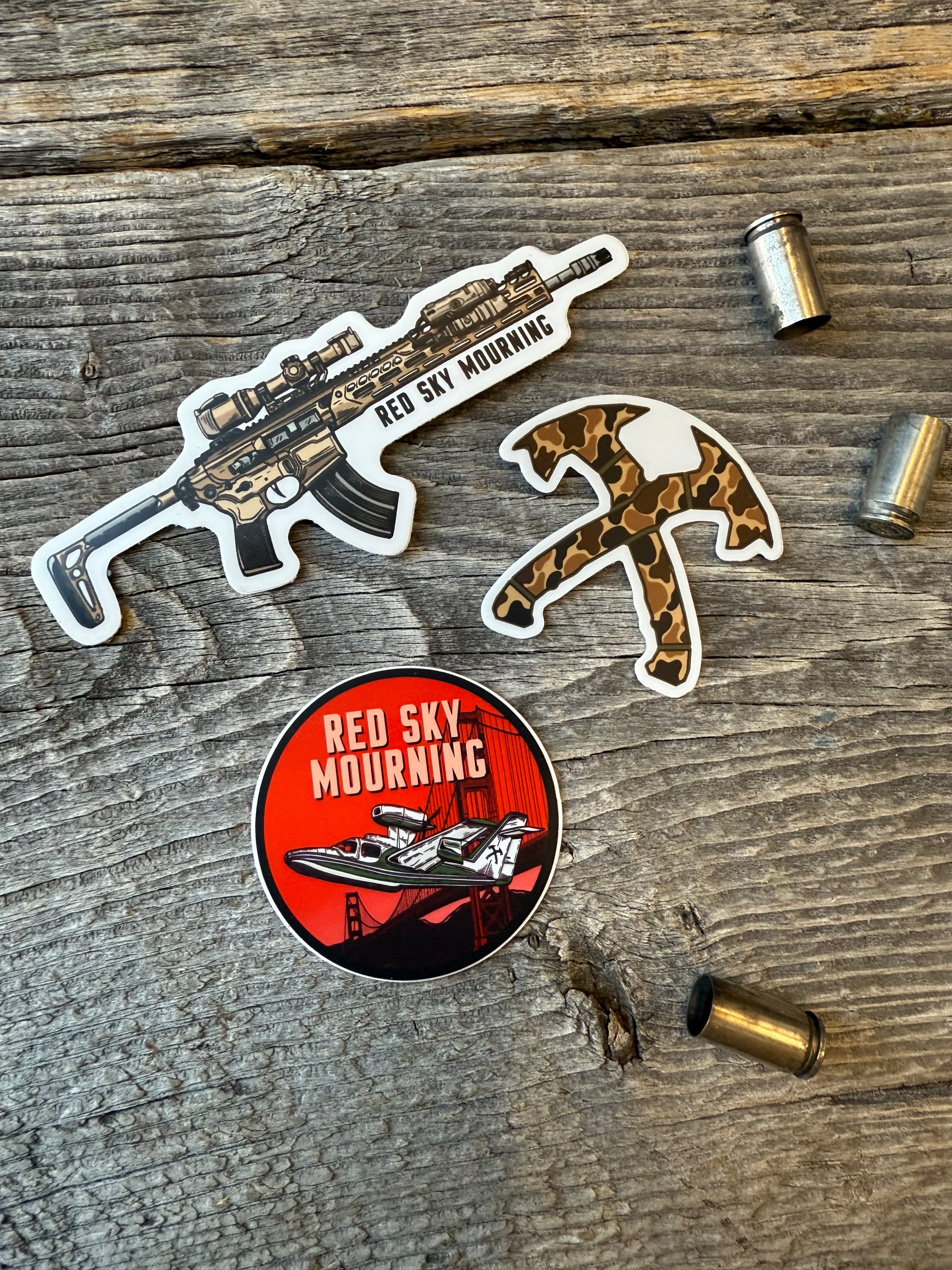 Red Sky Mourning Sticker Pack