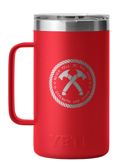 Red Never Tell Me The Odds 24oz Yeti  Mug
