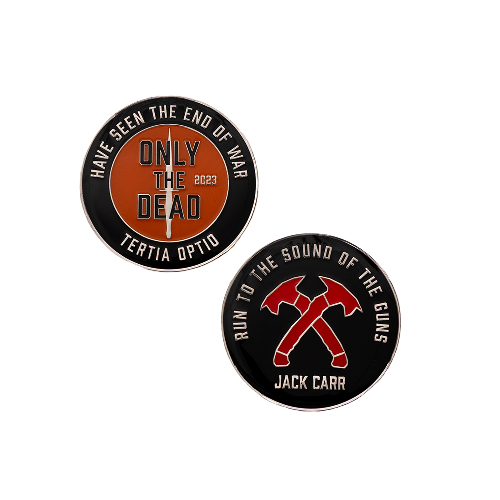 Only The Dead Challenge Coin