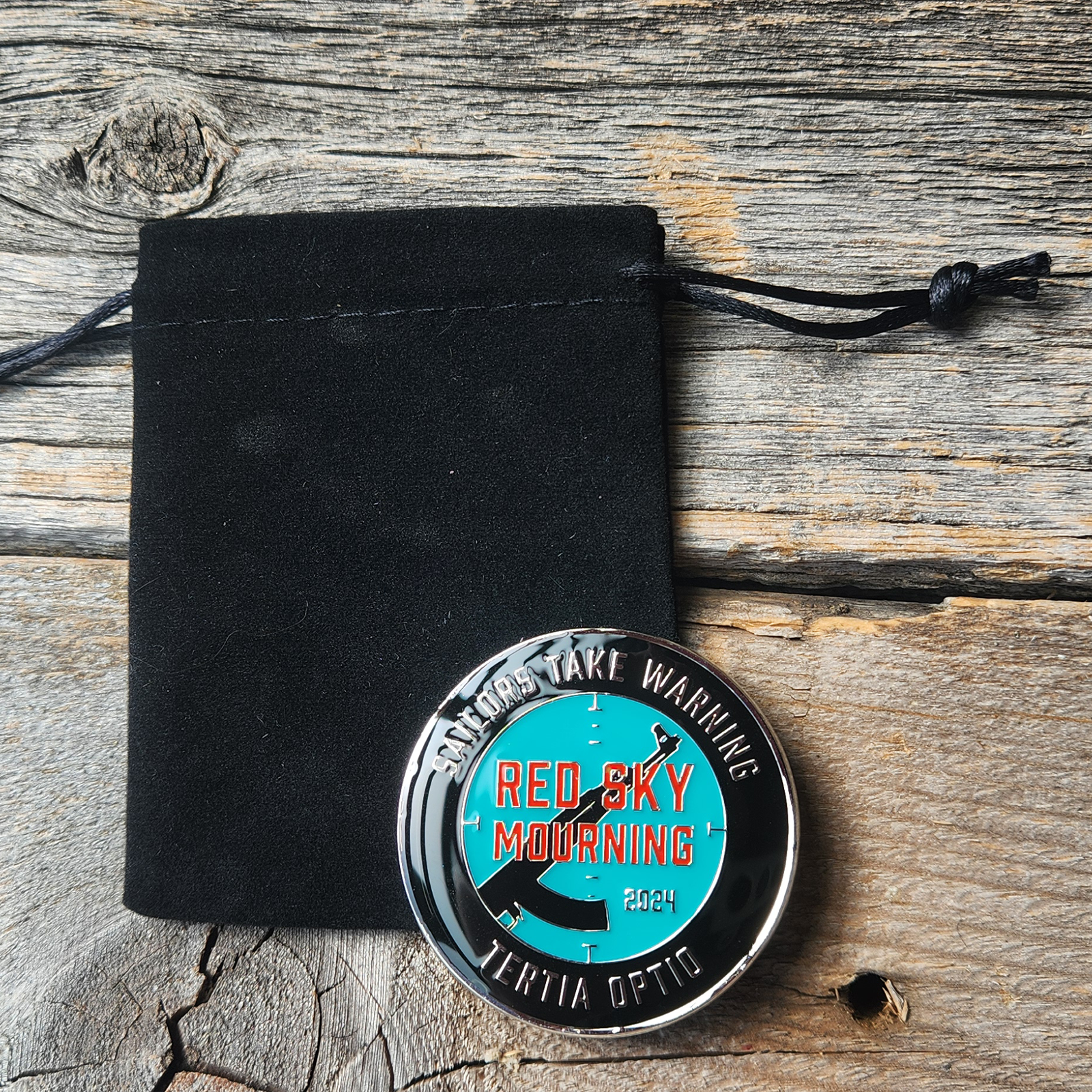 Red Sky Mourning Challenge Coin