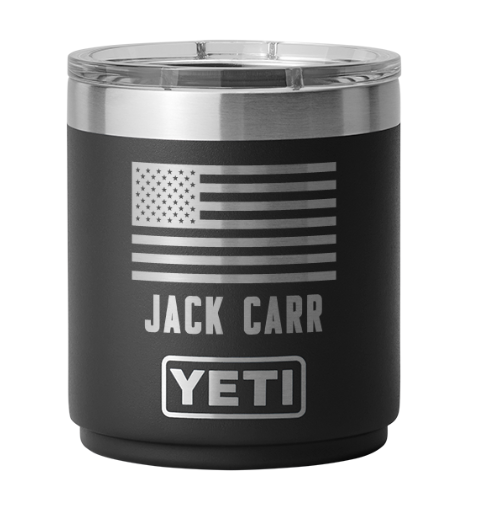 Never Tell Me The Odds 10oz Yeti Low Ball Rambler Black