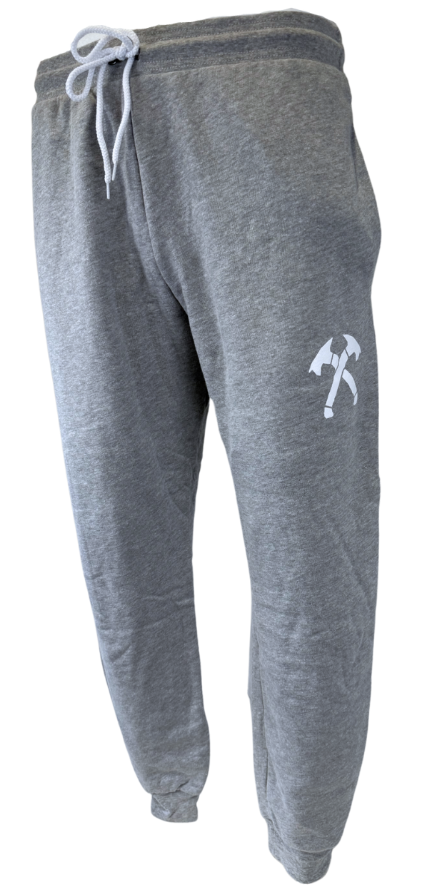 Heather Gray Crossed Hawks Sweat Pants