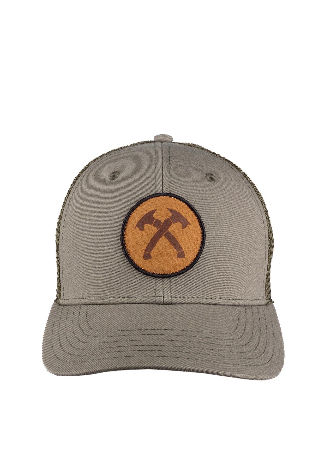 Surplus Crossed Hawks Patch Trucker Hat