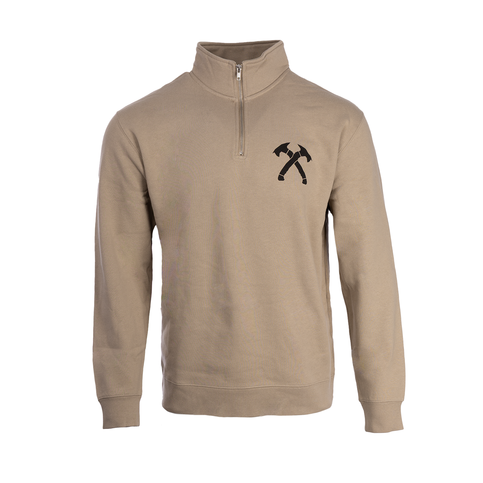 Crossed Hawks Quarter Zip Pullover
