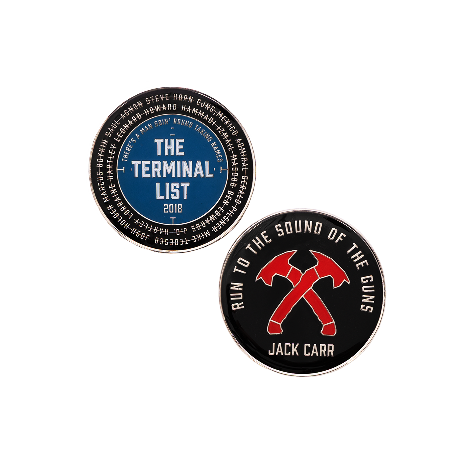 The Terminal List Challenge Coin