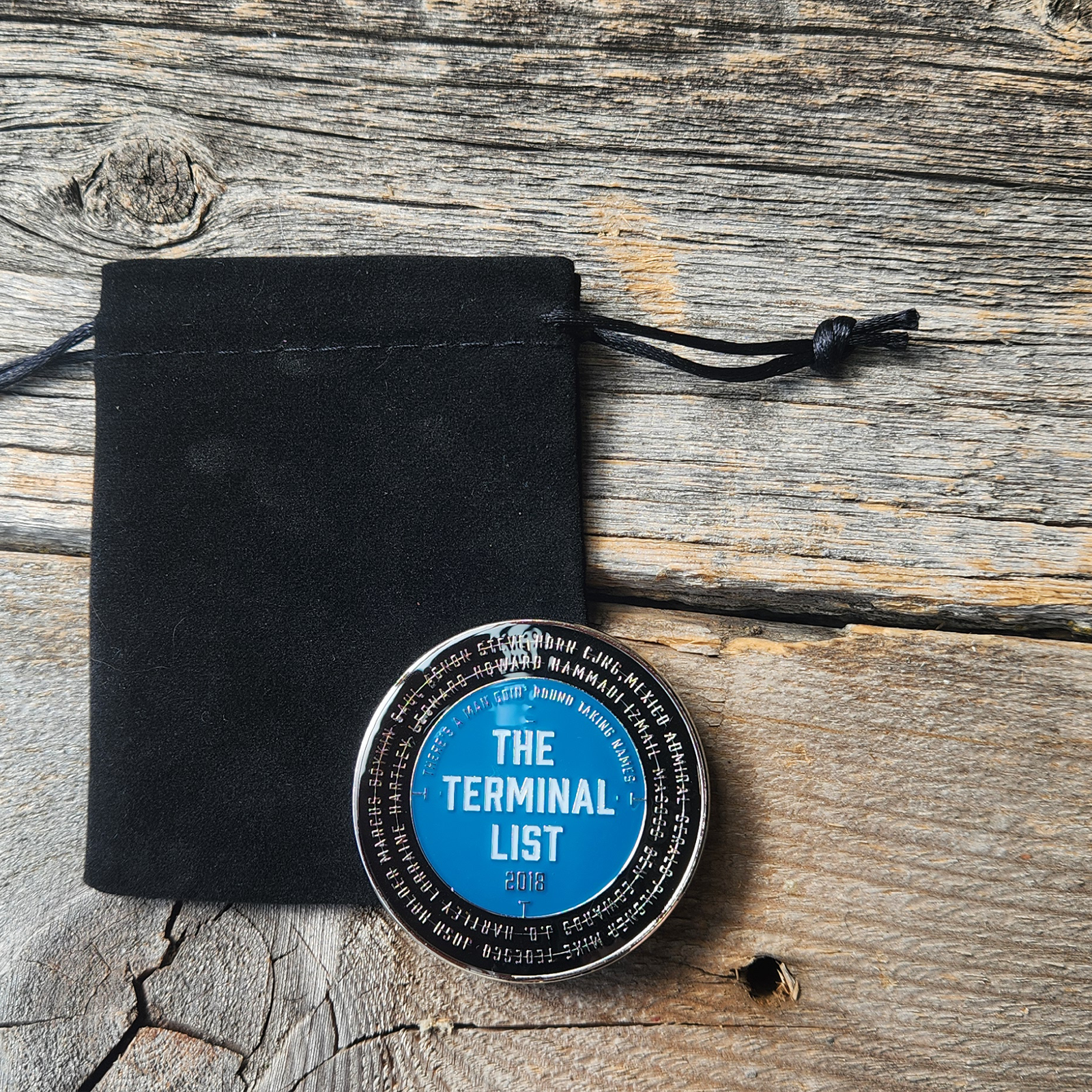 The Terminal List Challenge Coin