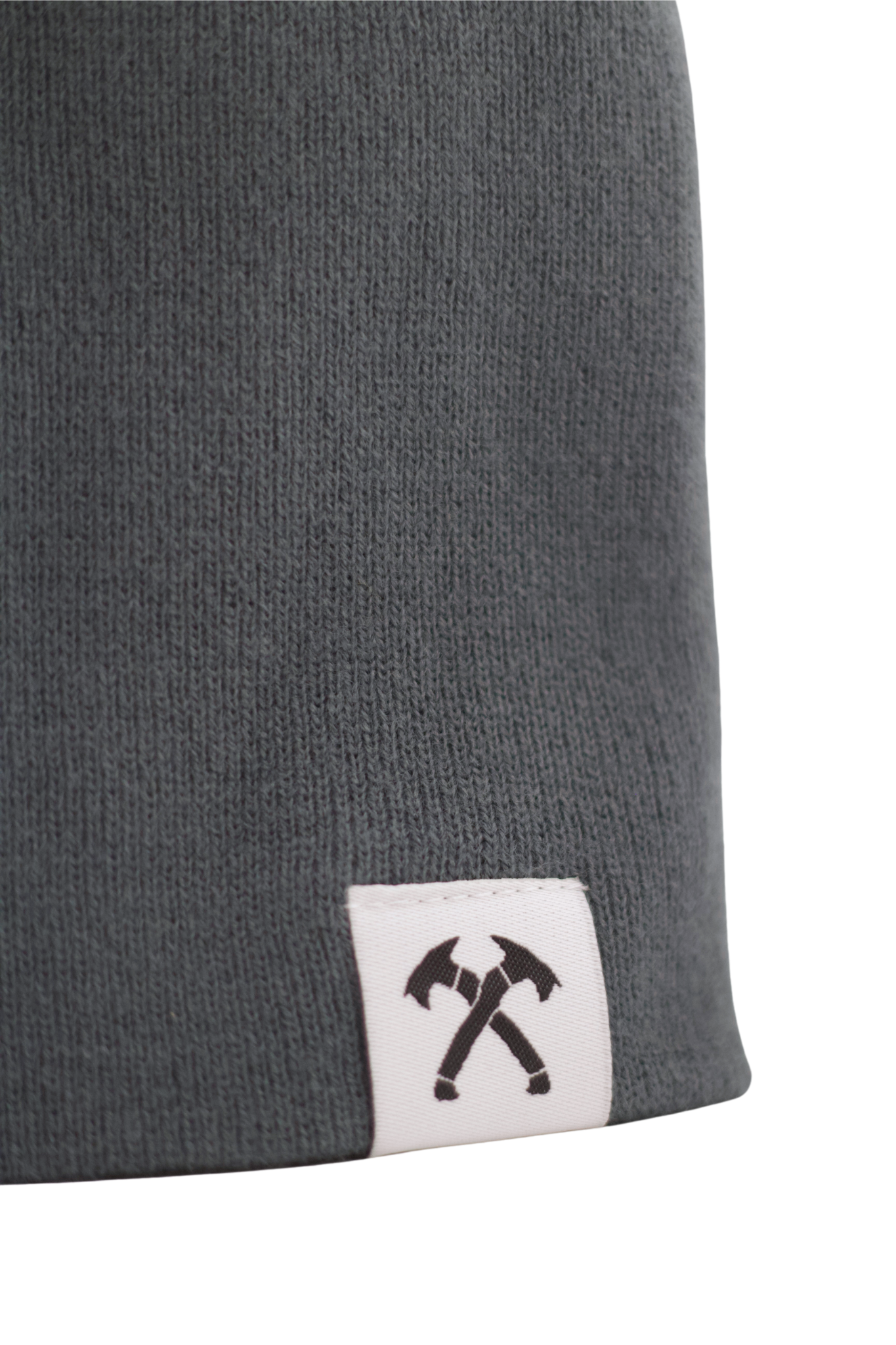 Gray Crossed Hawks Beanie