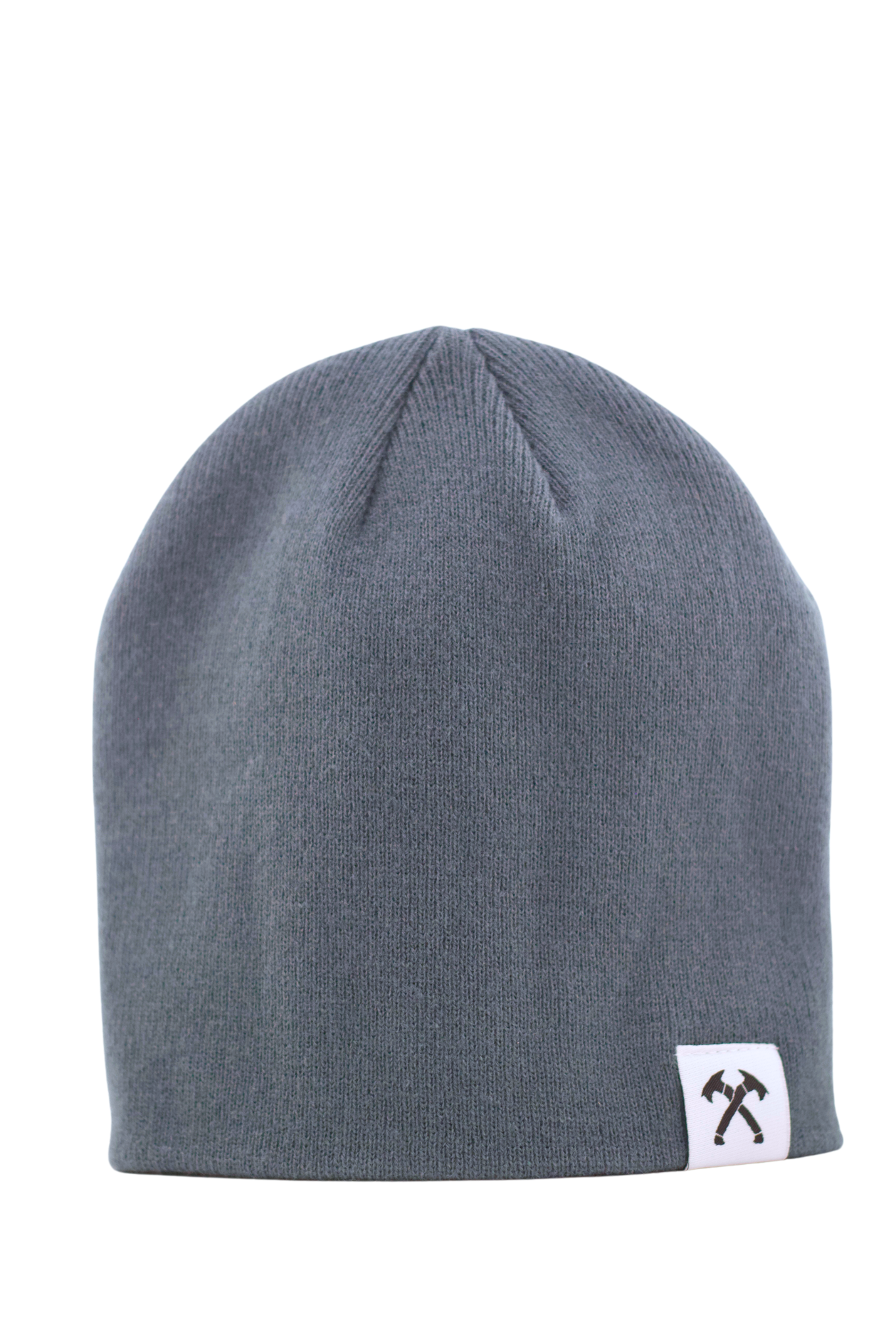 Gray Crossed Hawks Beanie