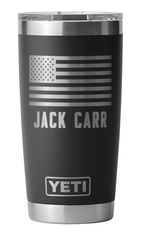 Black Crossed Hawks 20oz Yeti Rambler
