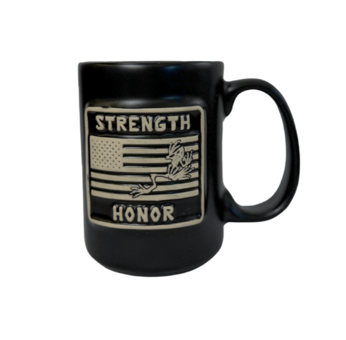 Raised Flag Ceramic Mug
