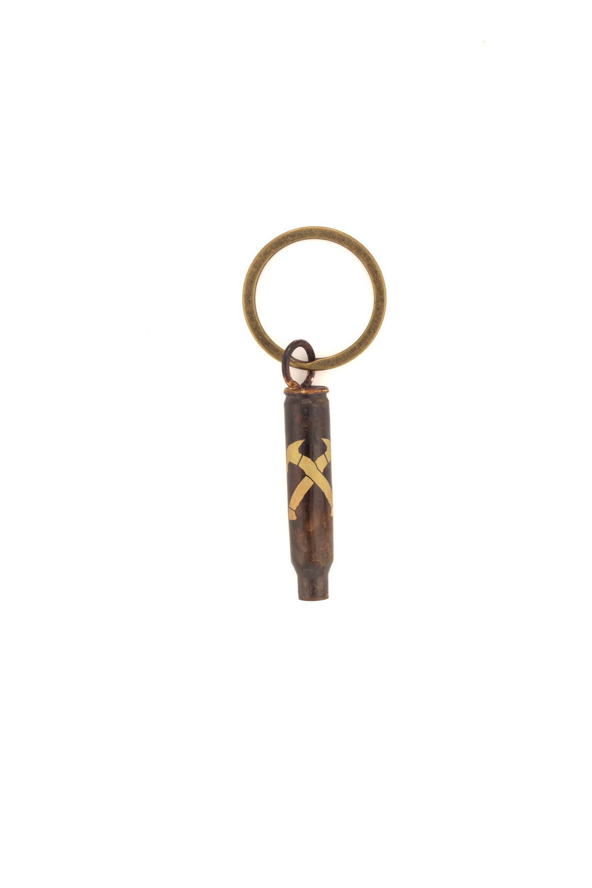 Crossed Hawks Ammo Keychain