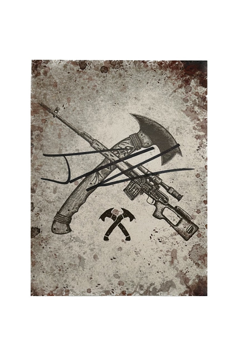 Dragunov Hawk Signed Bookplate