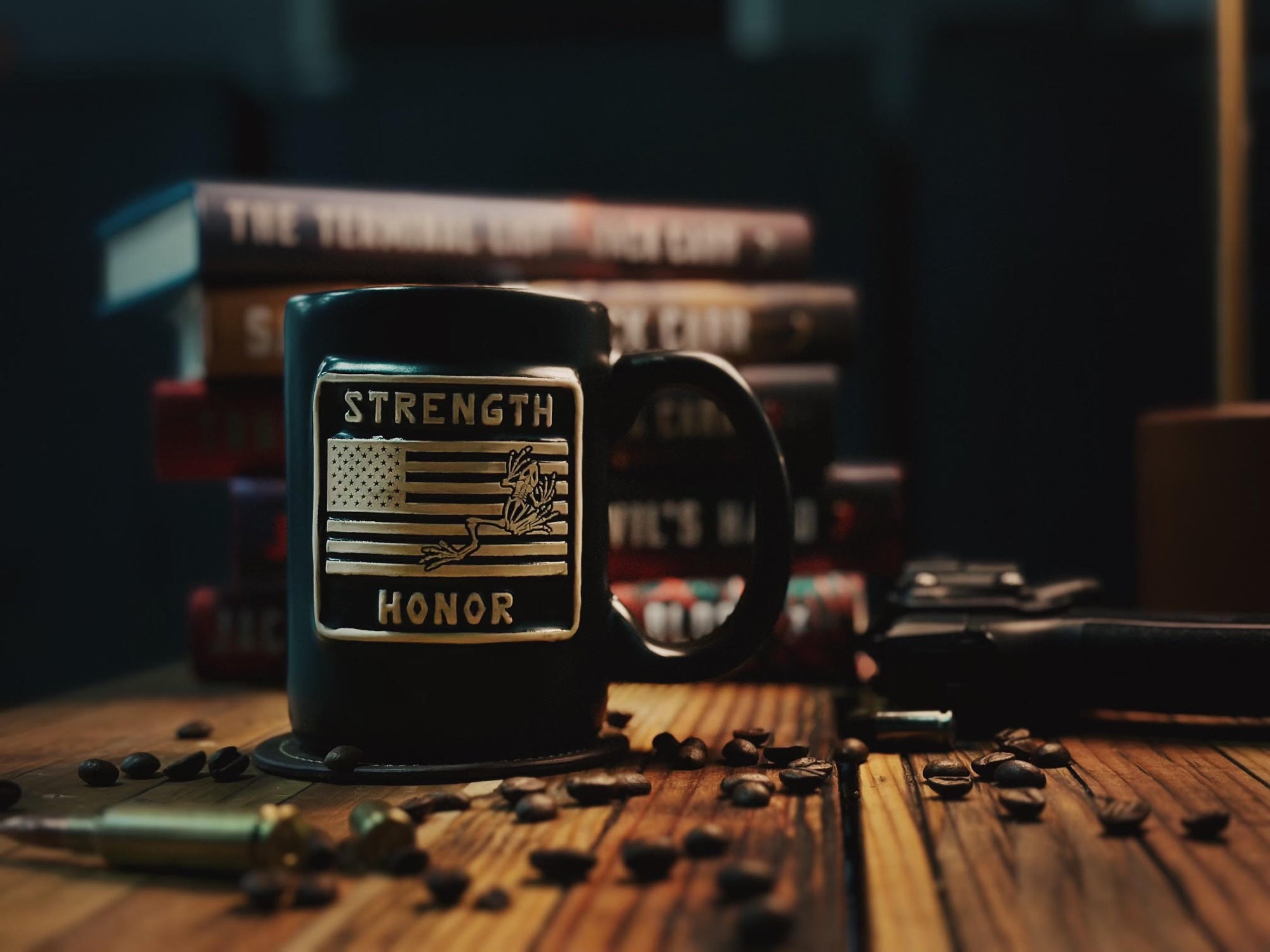 Raised Flag Ceramic Mug