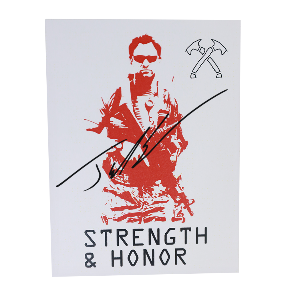 JACK CARR signed Bookplate (Strength and Honor)