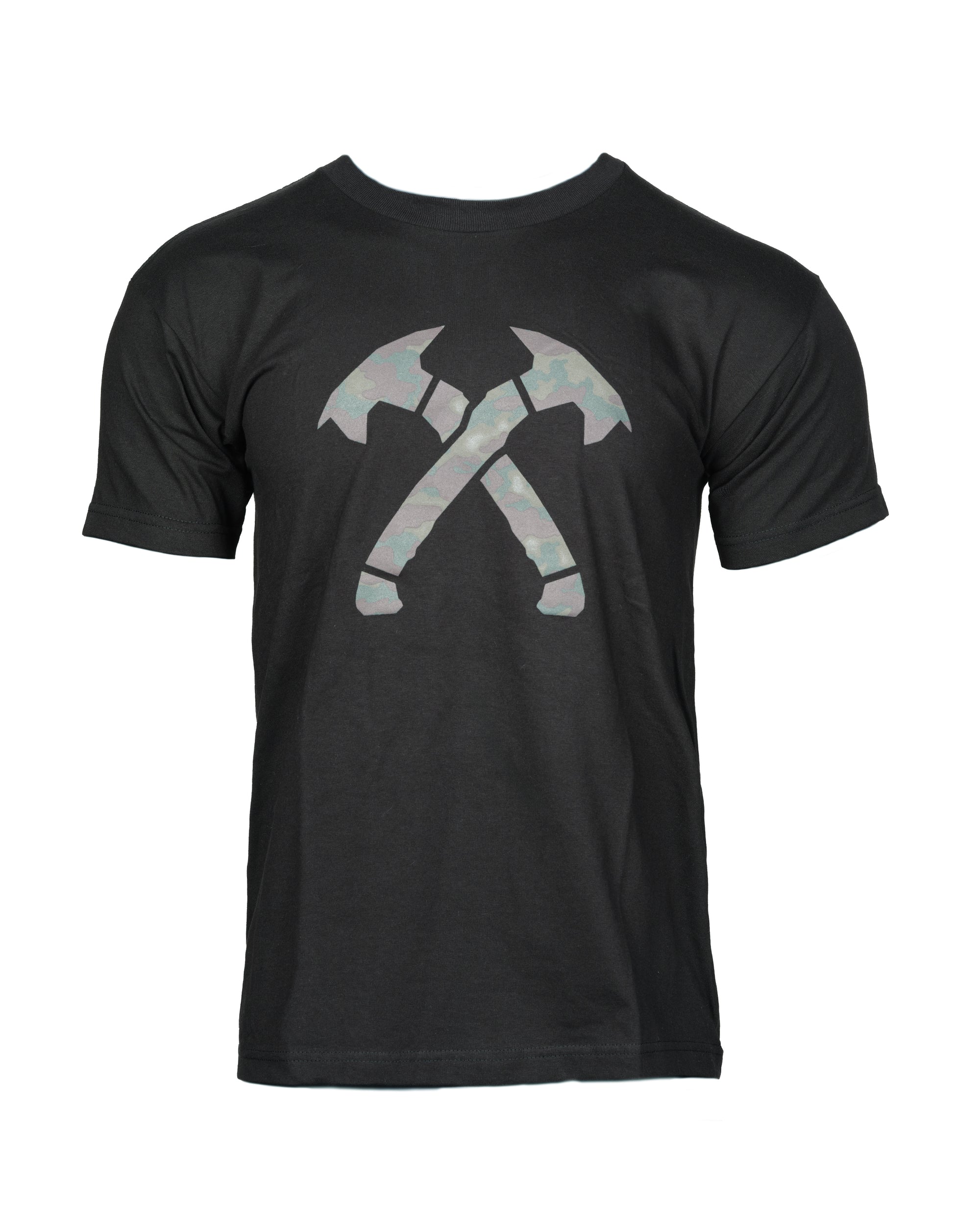 Premium Camo Crossed Hawks Tee