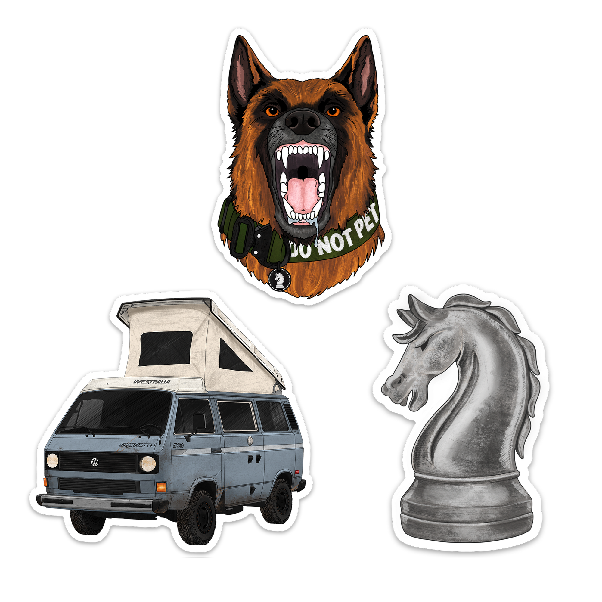 THE FOURTH OPTION 3-Sticker Pack