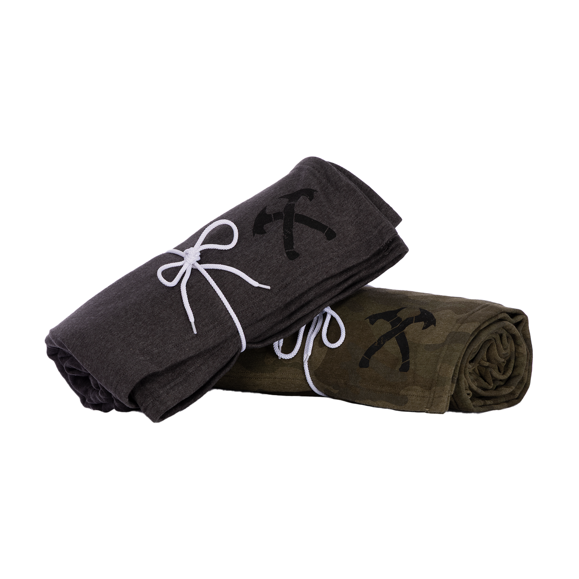 Crossed Hawks Stadium Blankets