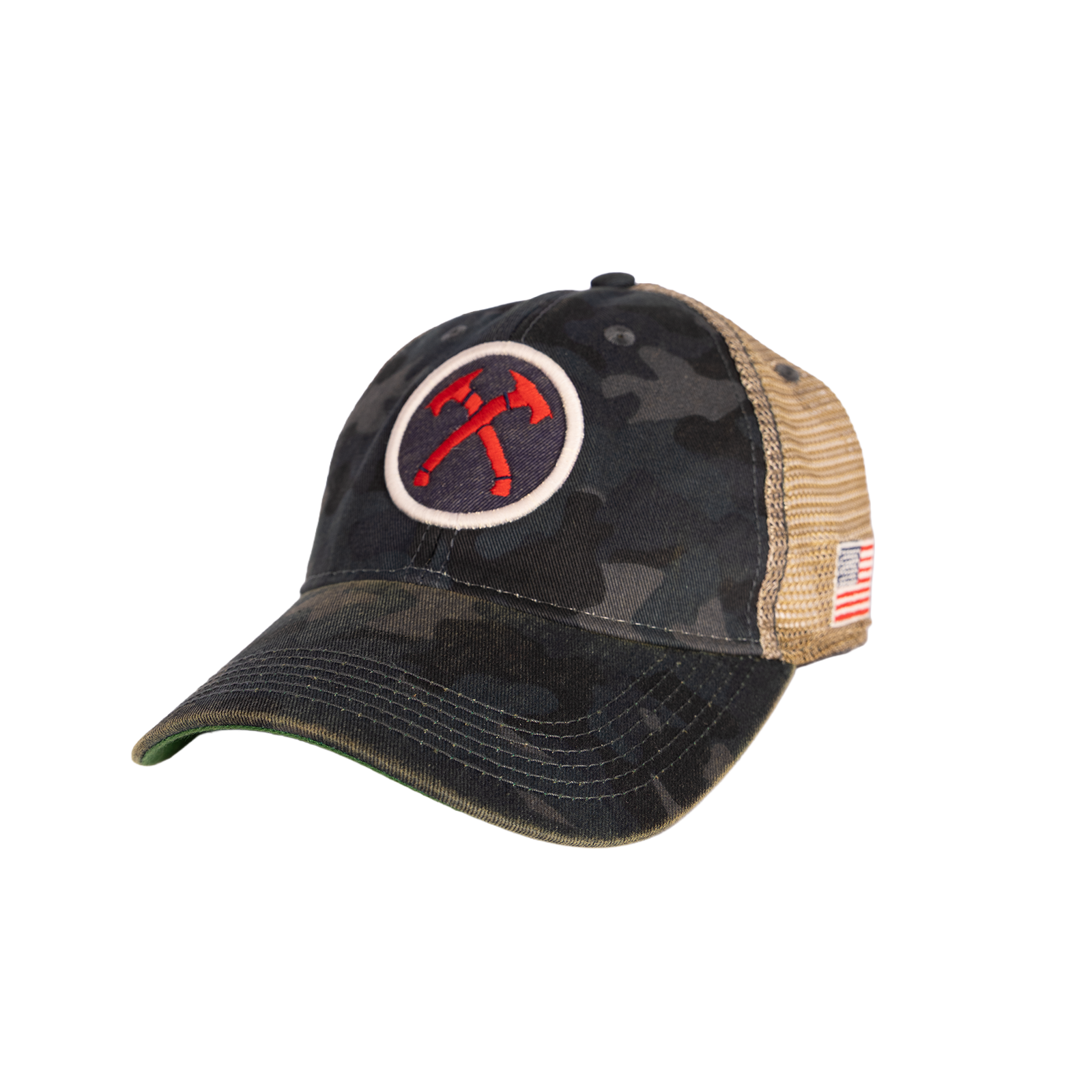 Legacy Red White & Blue Camo Hat