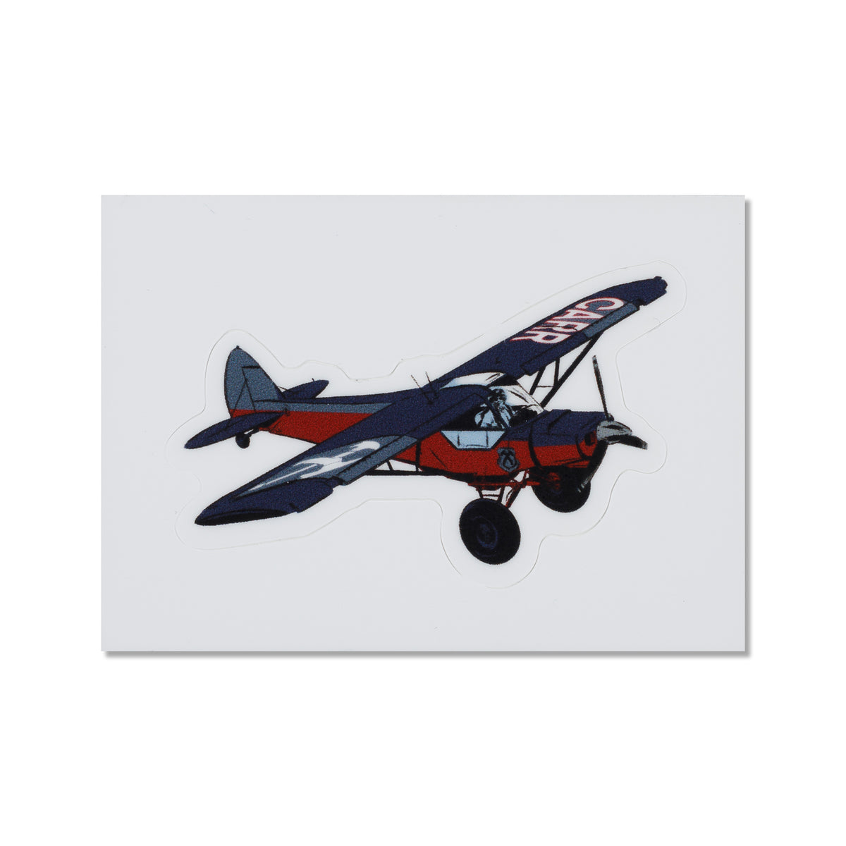 Bush Flying Sticker Bush Plane Sticker