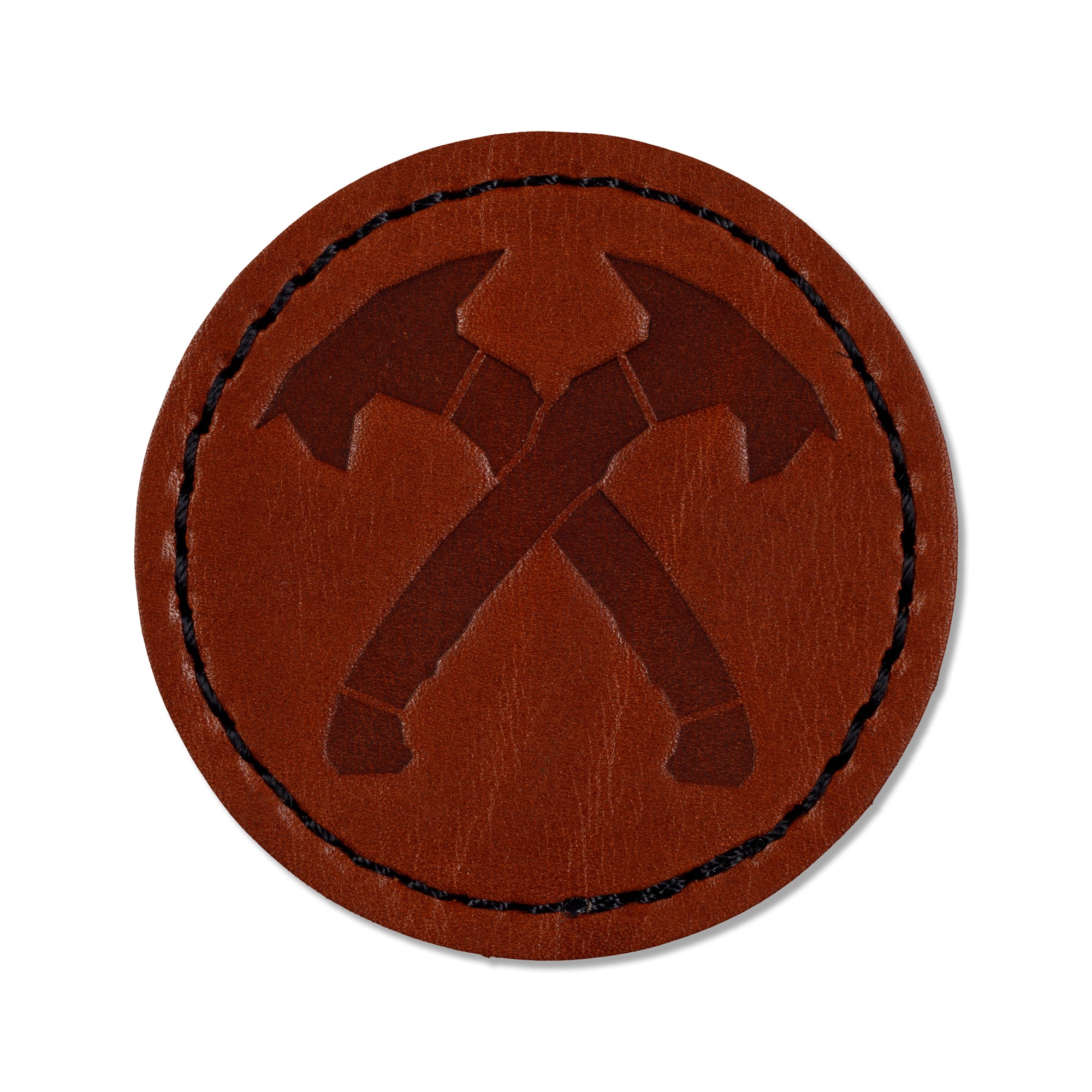 The leather patch jackcarrusa