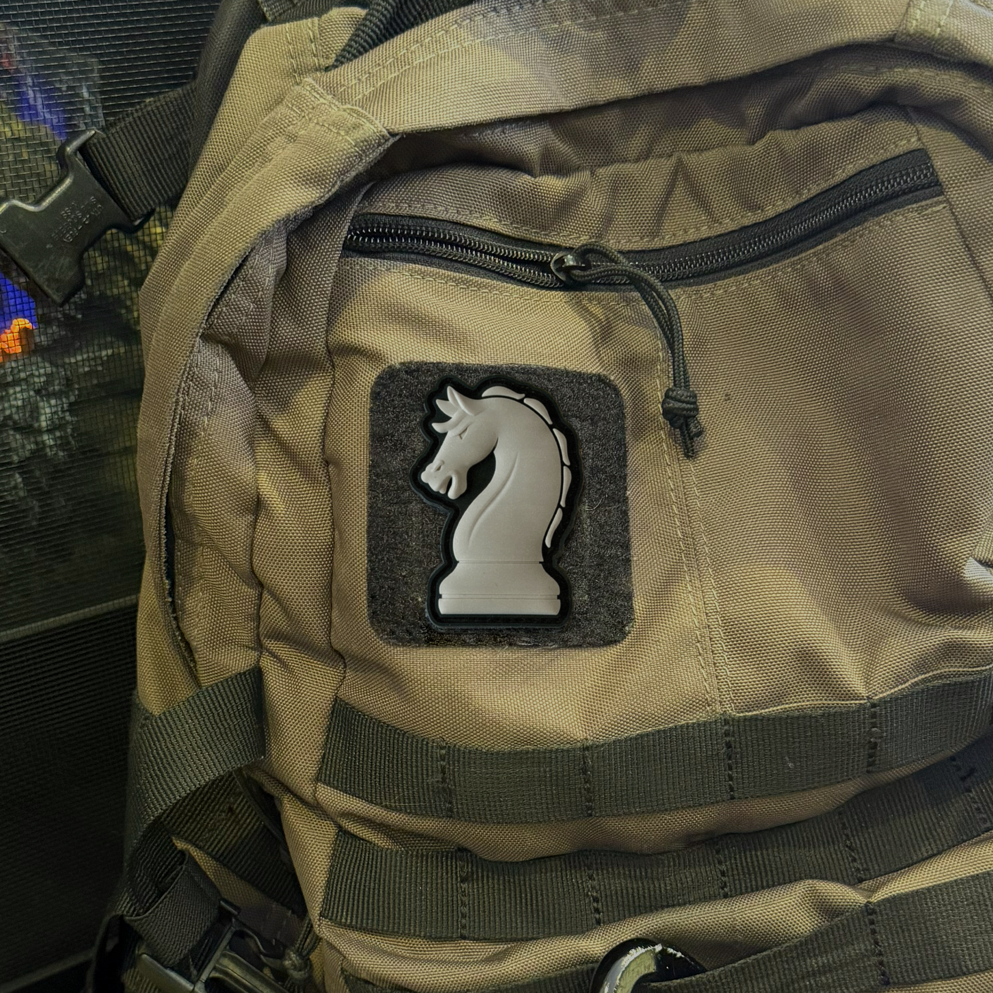 FOURTH OPTION Knight PVC Patch
