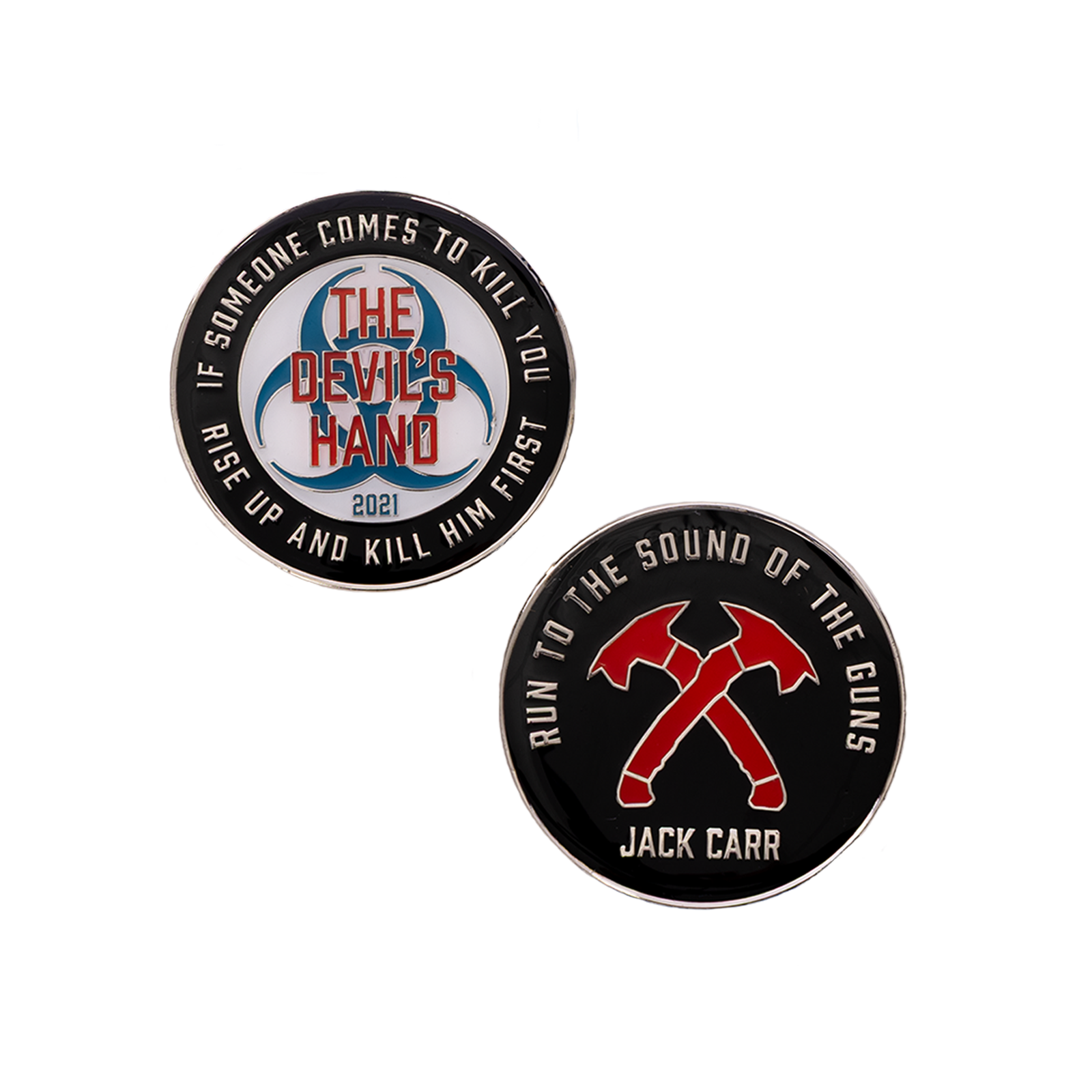 The Devil's Hand Challenge Coin