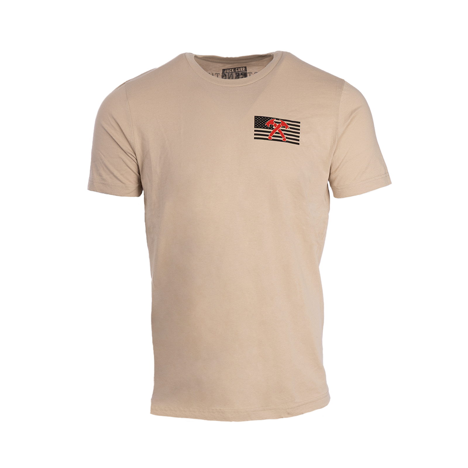 Crossed Hawks Chest Flag Tee
