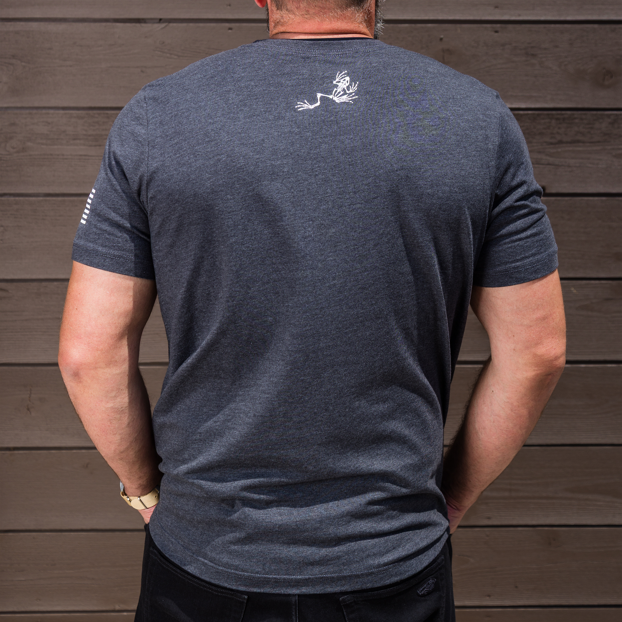 Original Distressed Crossed Hawks Tee