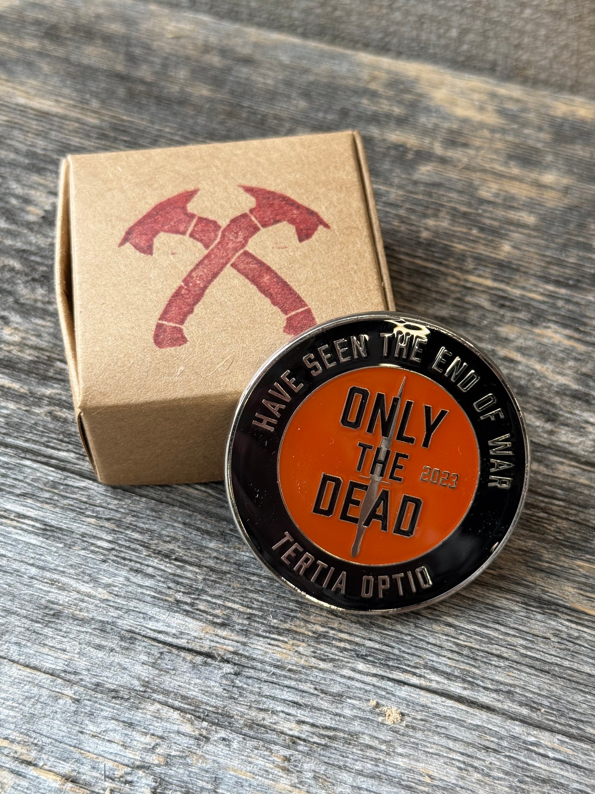 Only The Dead Challenge Coin