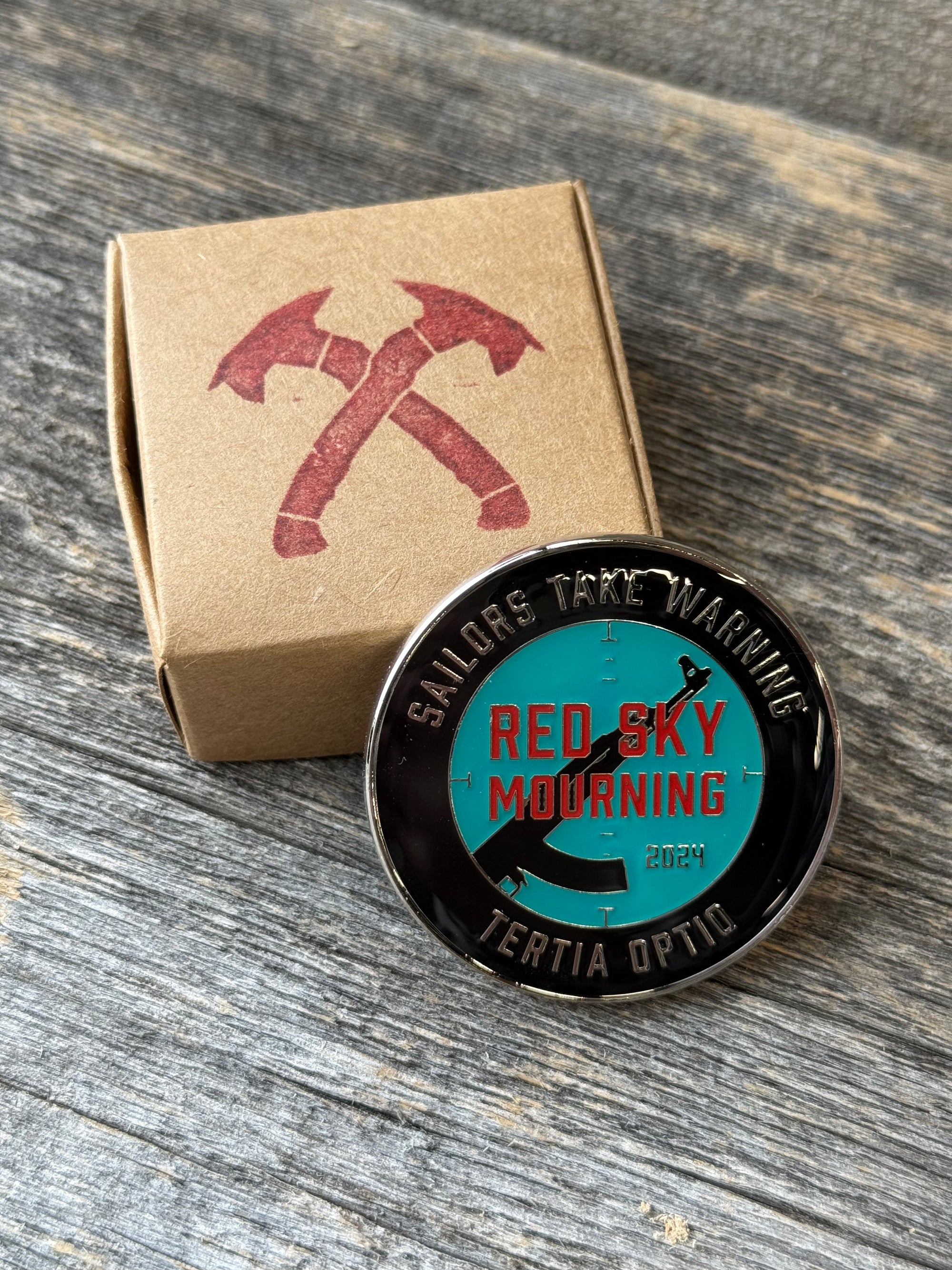 Red Sky Mourning Challenge Coin