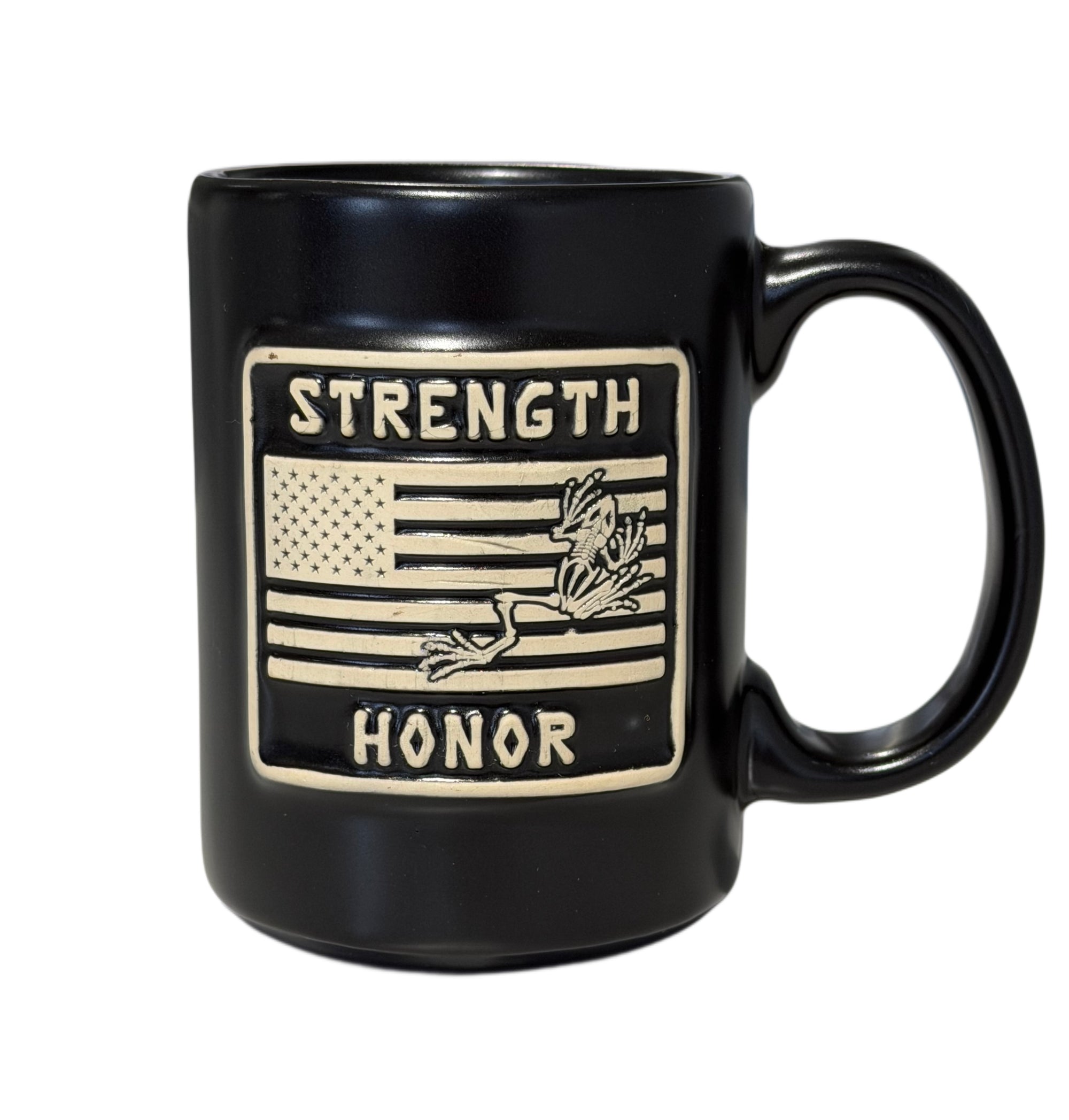 Raised Flag Ceramic Mug