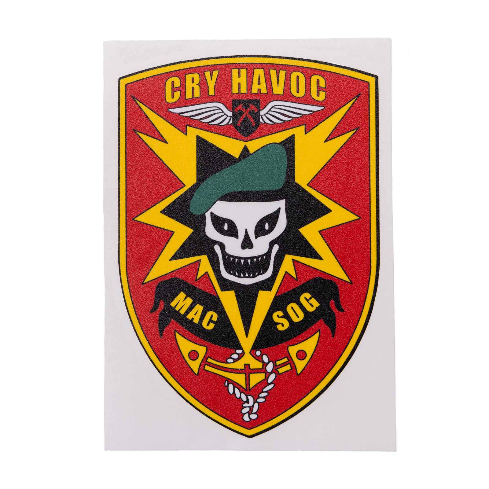 CRY HAVOC Decal