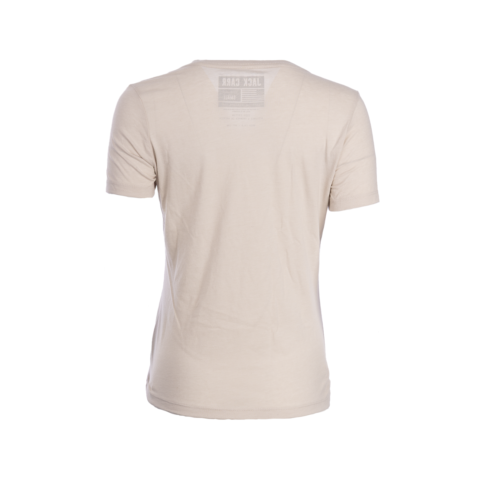 Womens V-neck Oatmeal Tee