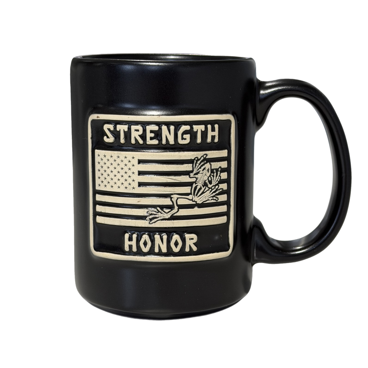 Raised Flag Ceramic Mug