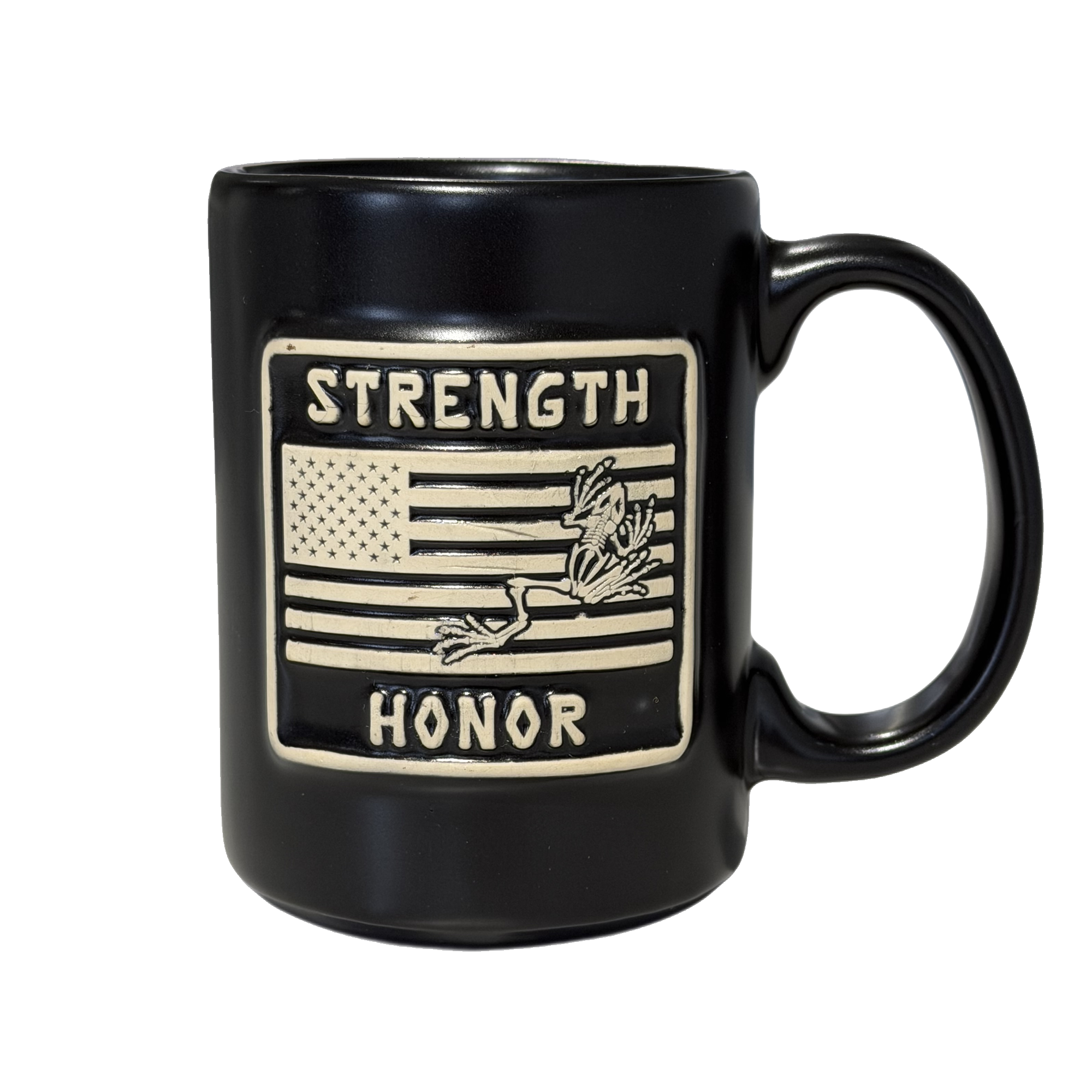 Raised Flag Ceramic Mug
