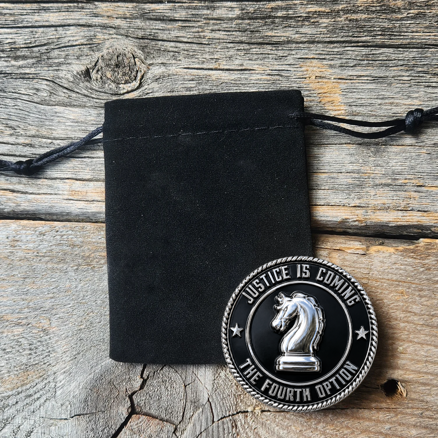 The Fourth Option Challenge Coin