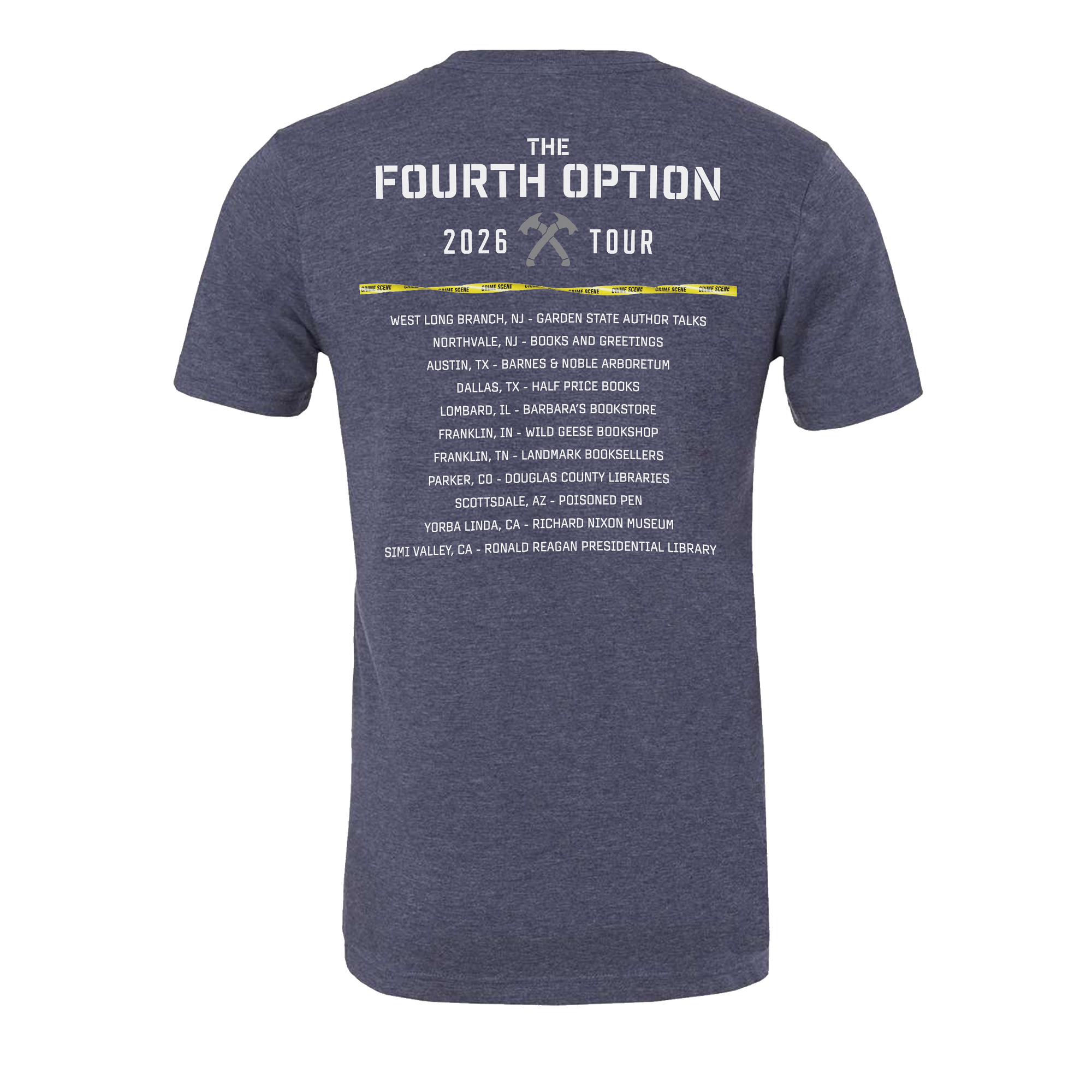 THE FOURTH OPTION 2026 Book Tour Tee