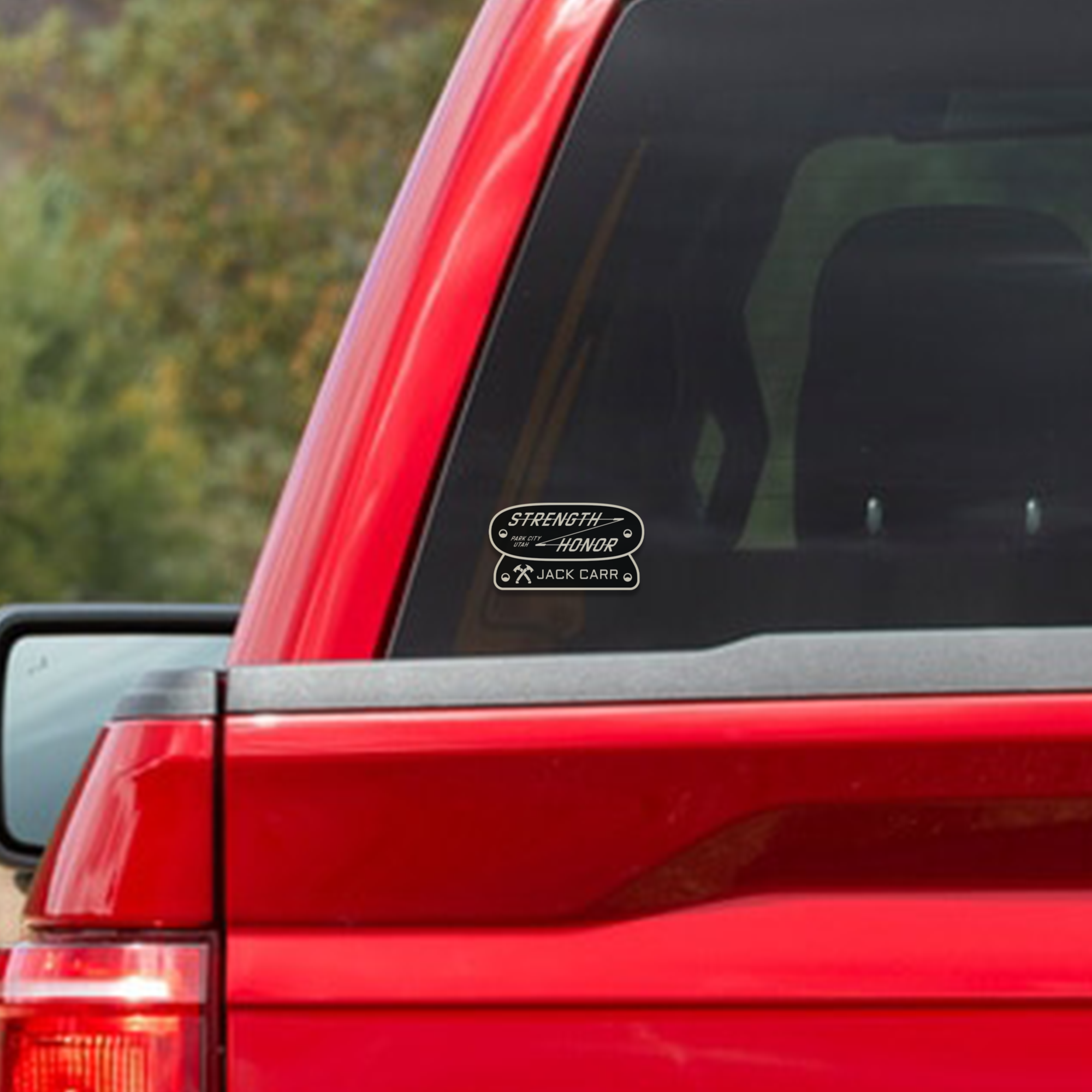 Overland Badge Sticker