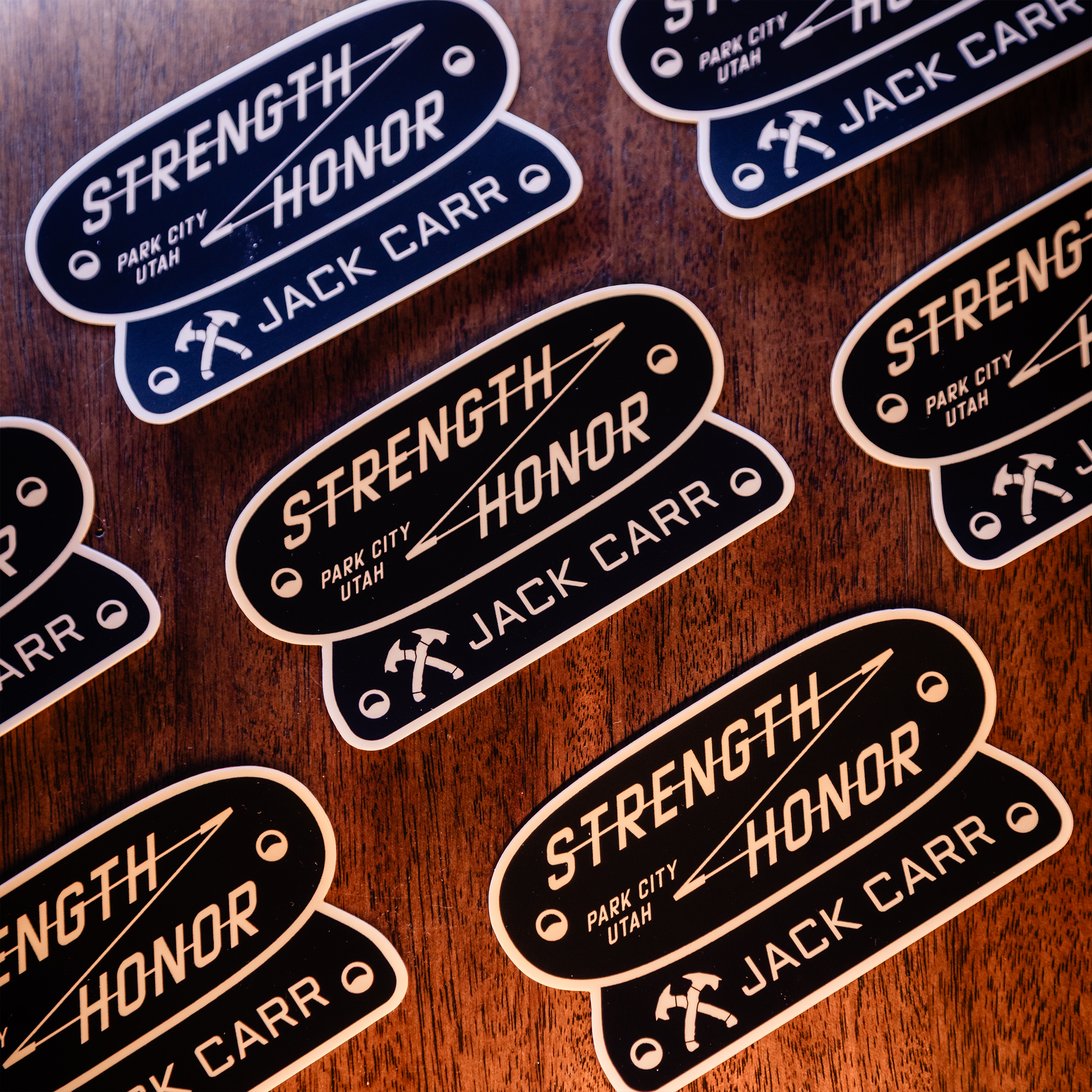 Overland Badge Sticker