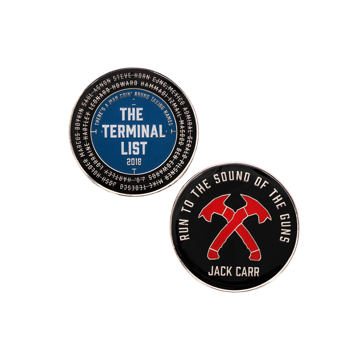 The Terminal List Challenge Coin